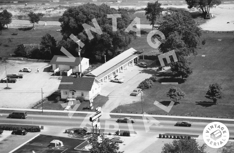Beach Motel - 1984 Aerial Photo (newer photo)